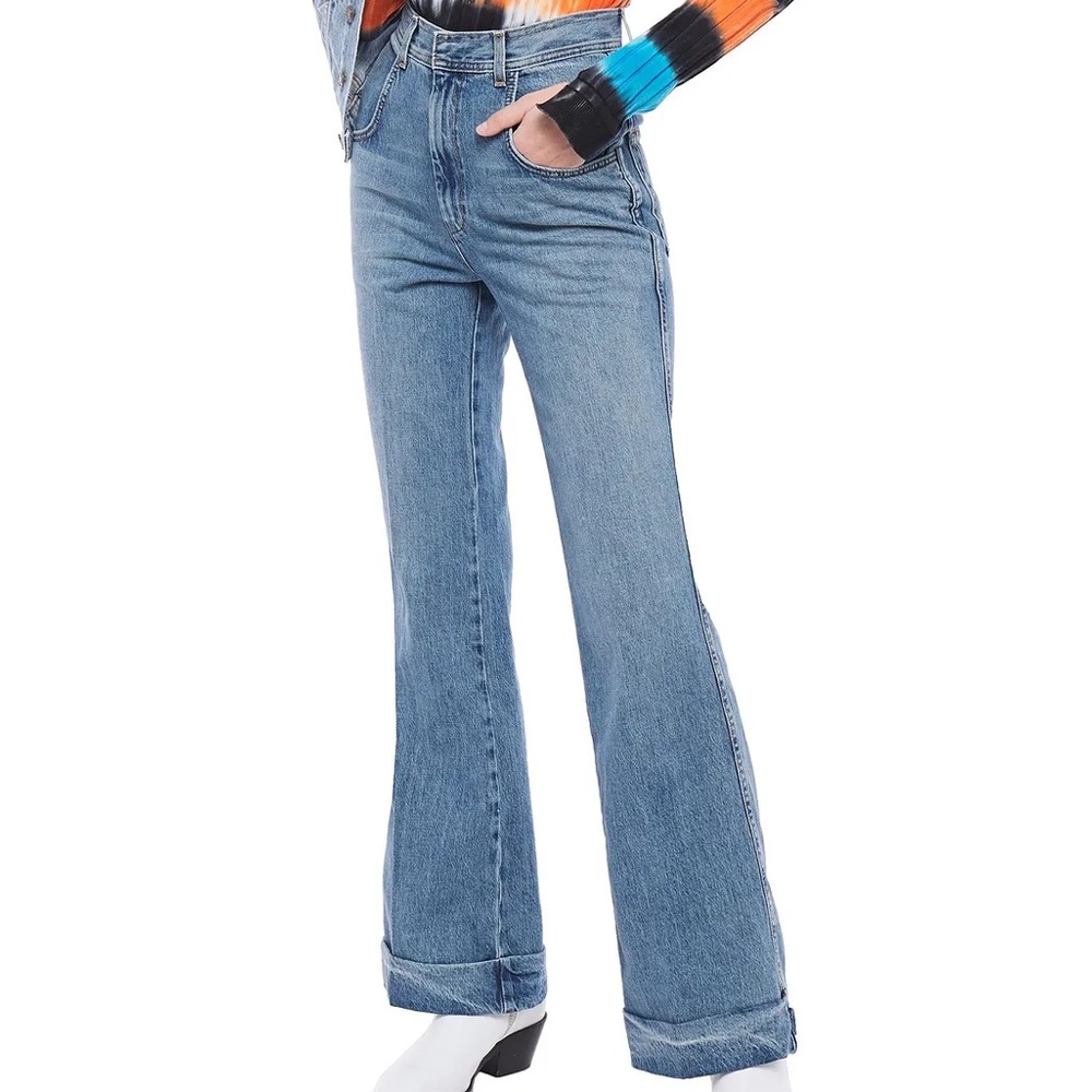 RE/DONE high rise flared jeans size 26
